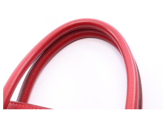 Hermès Borsa Hermes Birkin 35 in Rouge Vif - vista 13