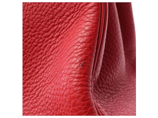 Hermès Borsa Hermes Birkin 35 in Rouge Vif - vista 14