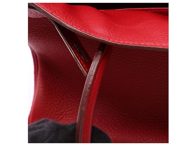 Hermès Borsa Hermes Birkin 35 in Rouge Vif - vista 15