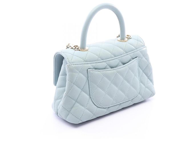 Chanel Coco Handle Flap Matelassé Handtasche - Ansicht 2