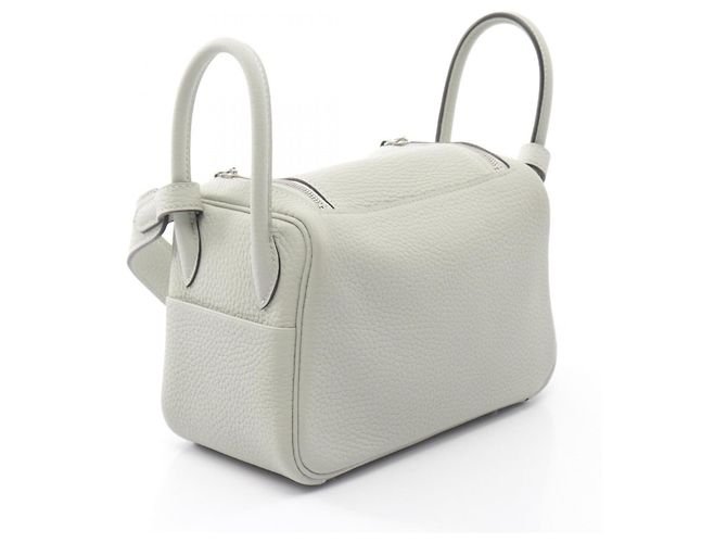 Hermès Borsa a tracolla Hermes Lindy Mini Grisneve - vista 2