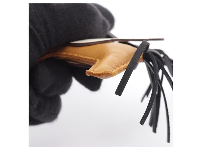 Hermès Accessorio Ciondolo Hermes Rodeo Pegasus PM Sesame Cle - vista 7