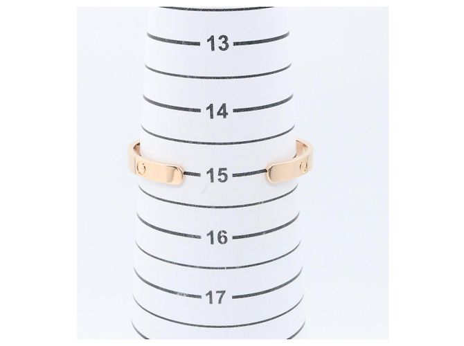Bracciale Cartier Open Love Charm in oro rosa 18K - vista 5