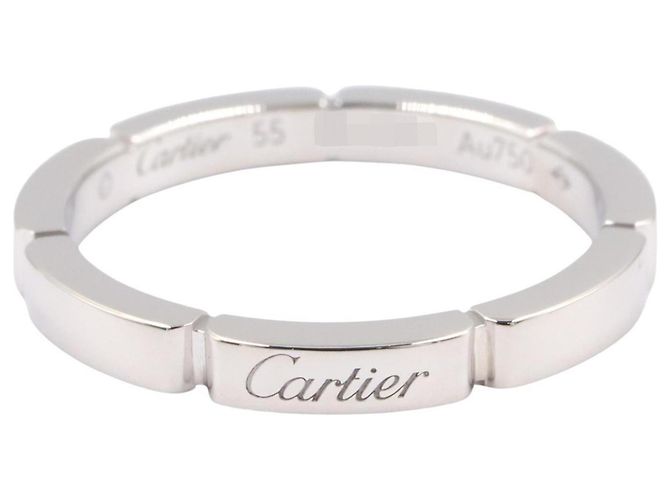 Cartier Maillon Panthère Bandring aus 18K Weißgold - Ansicht 2