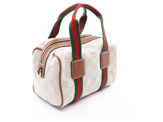 Borsa a mano 2-Way Gucci GG Canvas Sherry Line - vista 2