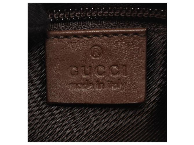 Borsa a tracolla Gucci in tela GG e pelle - vista 4