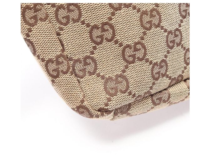 Borsa a tracolla Gucci in tela GG e pelle - vista 6
