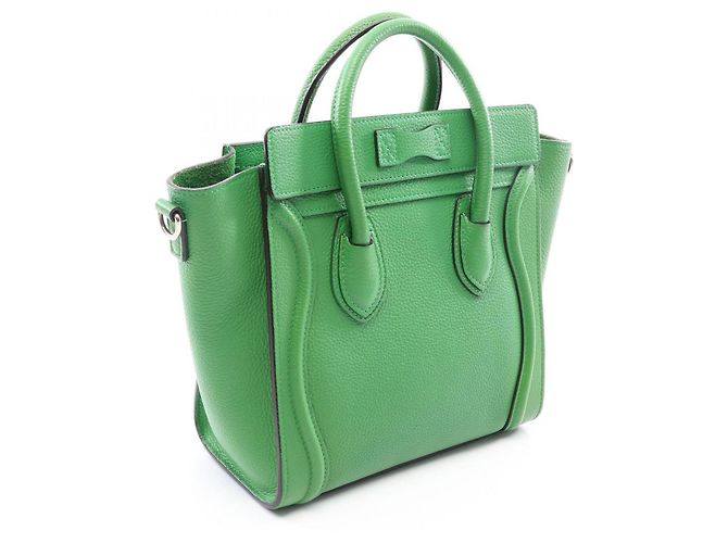 Céline Borsa a mano Celine Luggage Nano Shopper - vista 2