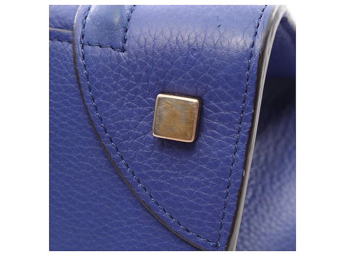 Céline Borsa a mano Celine Luggage Mini Shopper - vista 10