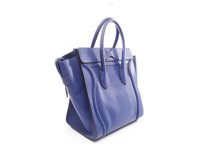 Céline Borsa a mano Celine Luggage Mini Shopper - vista 2