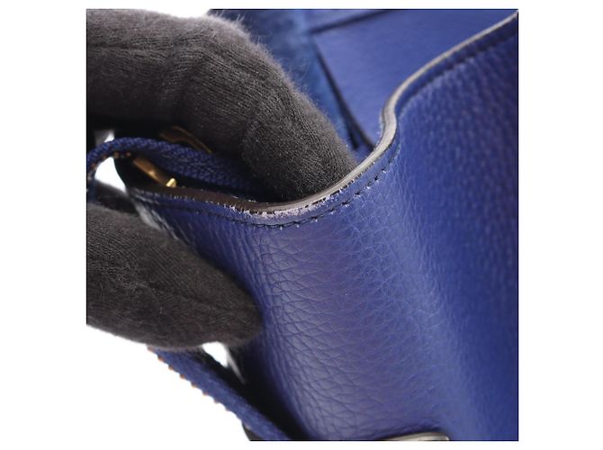Céline Borsa a mano Celine Luggage Mini Shopper - vista 5