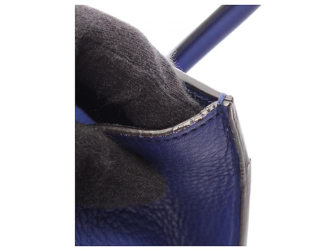 Céline Borsa a mano Celine Luggage Mini Shopper - vista 6