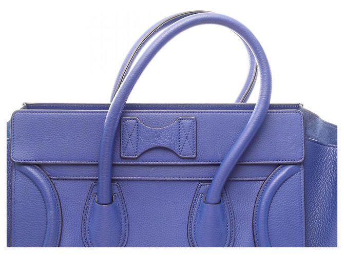 Céline Borsa a mano Celine Luggage Mini Shopper - vista 7