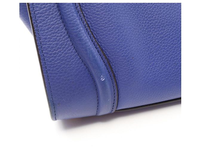 Céline Borsa a mano Celine Luggage Mini Shopper - vista 8