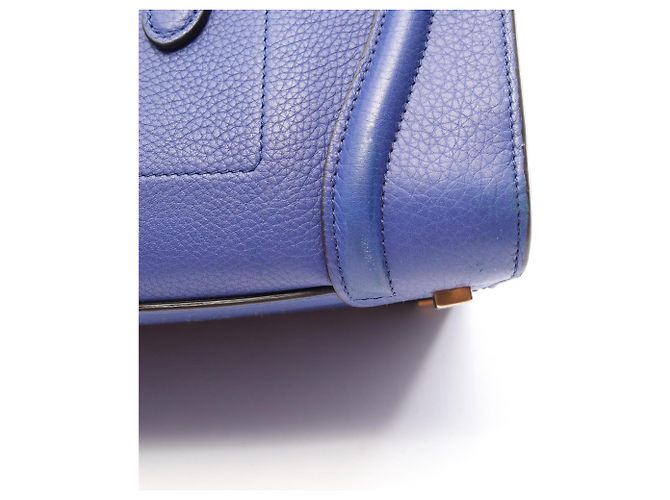 Céline Borsa a mano Celine Luggage Mini Shopper - vista 9