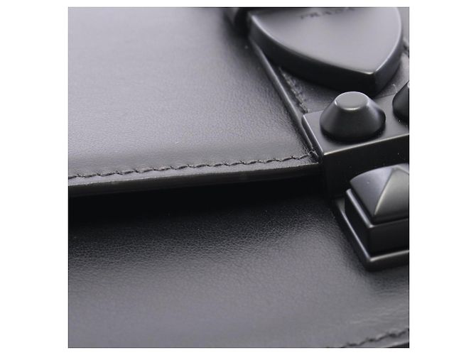Borsa a tracolla Prada City Calf + Safe Electra Studded - vista 7