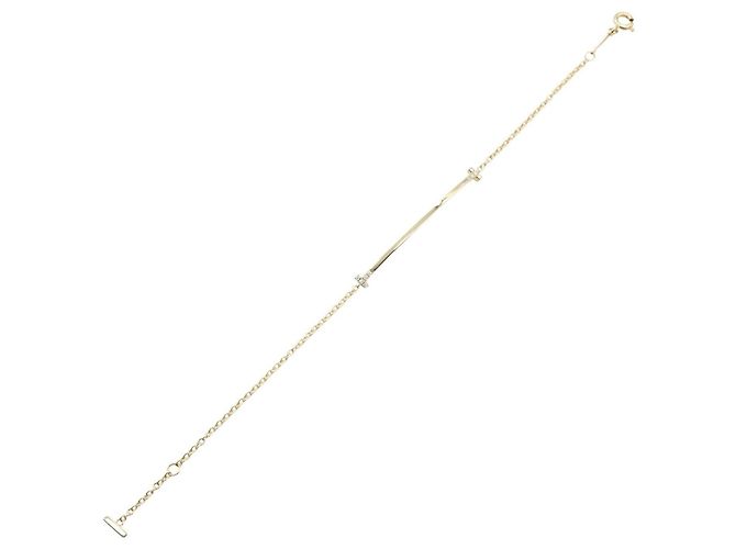 Autre Marque Bracciale Tiffany & Co. T Smile Small Diamond - vista 3