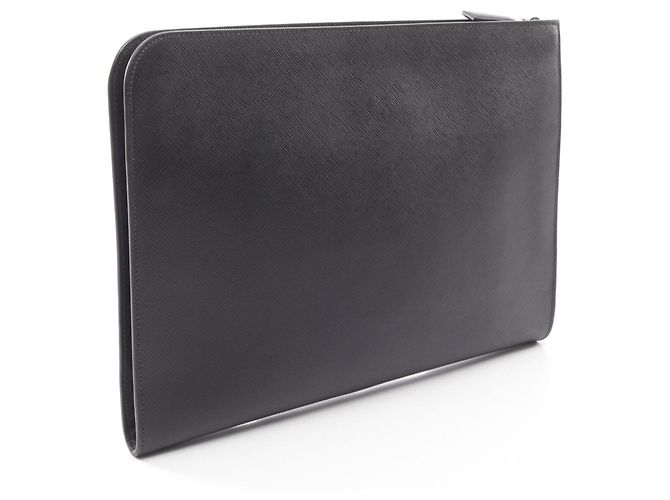 Borsa a pochette da viaggio Prada Saffiano - vista 2