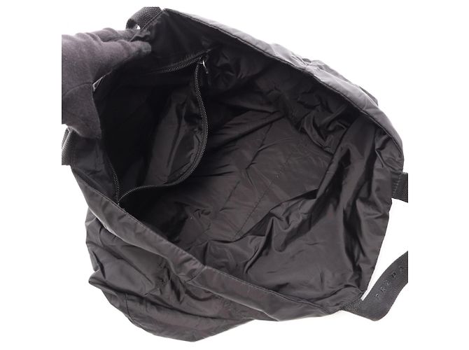 Borsa Tote Prada in nylon nero - vista 3