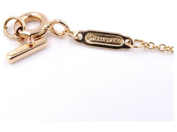 Autre Marque Collana Tiffany & Co. T Smile Small in oro rosa 18K - vista 3