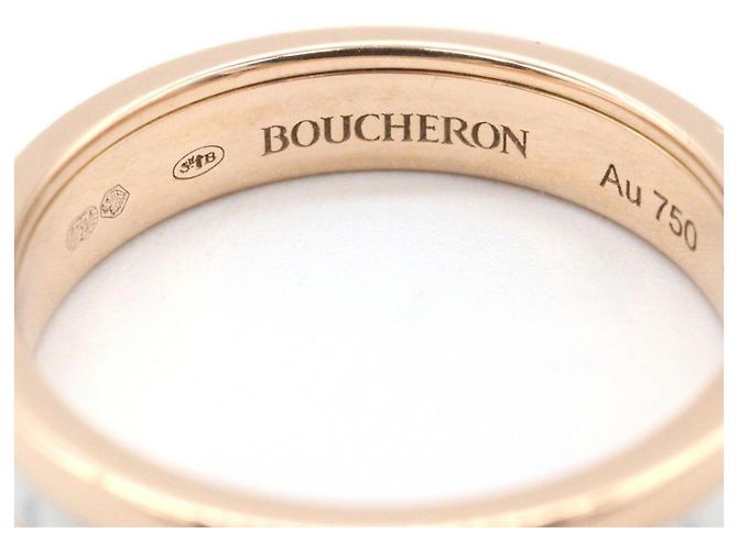Anello Boucheron Quatre White in oro rosa 18K - vista 4