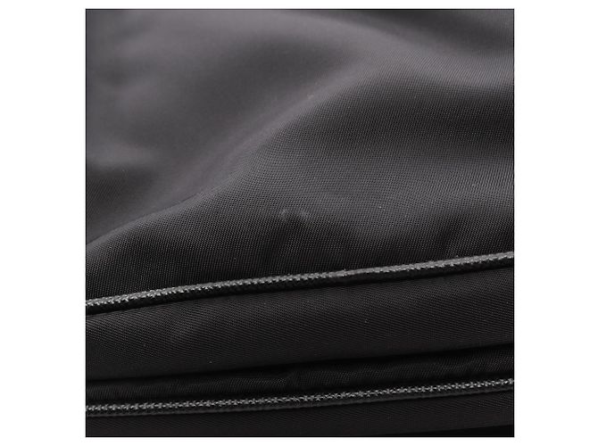 Borsa Tote Prada in pelle Saffiano nera - vista 5