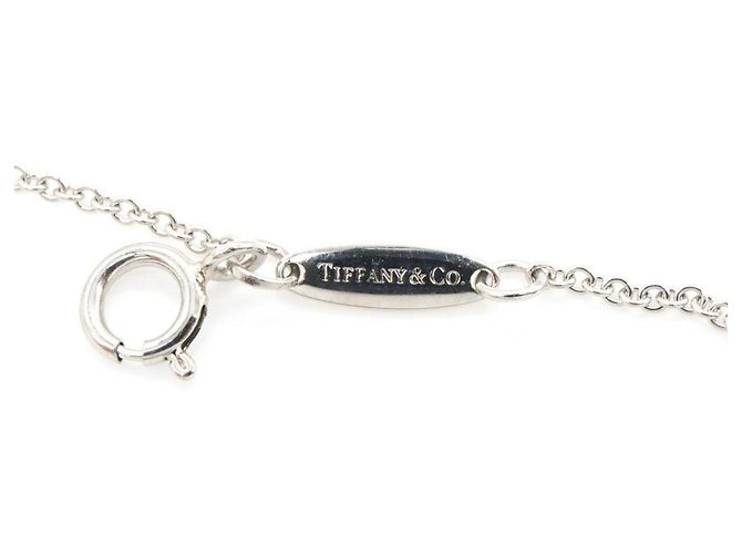 Autre Marque Bracciale Tiffany & Co. By The Yard in acquamarina e diamanti - vista 4
