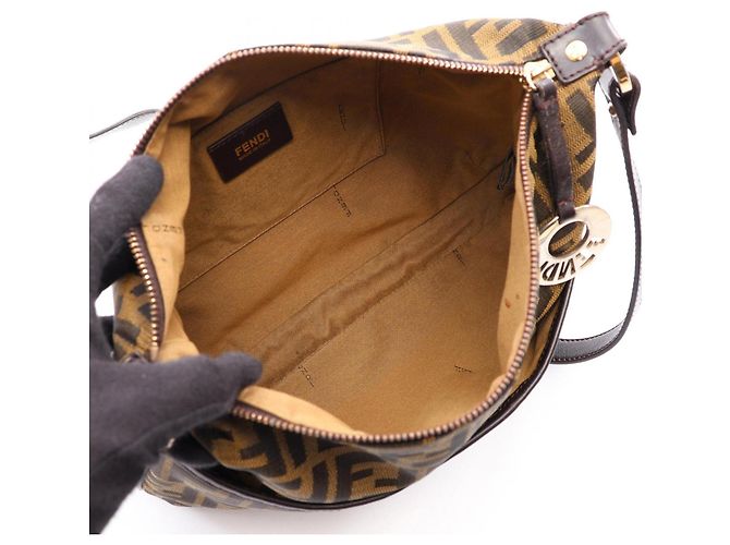 Borsa a tracolla Fendi Zucca - vista 3