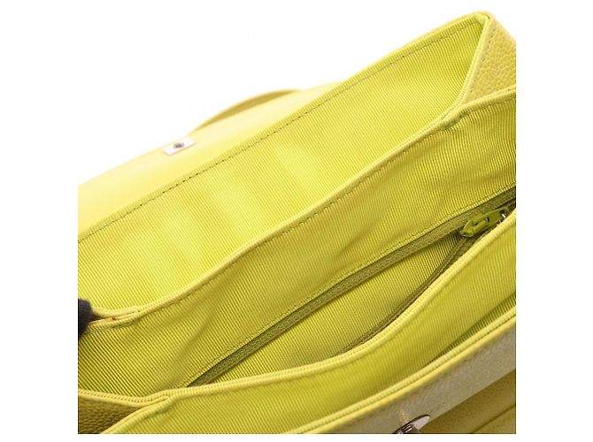Zaino/Borsa Chanel Coco Mark in Yellow - vista 6