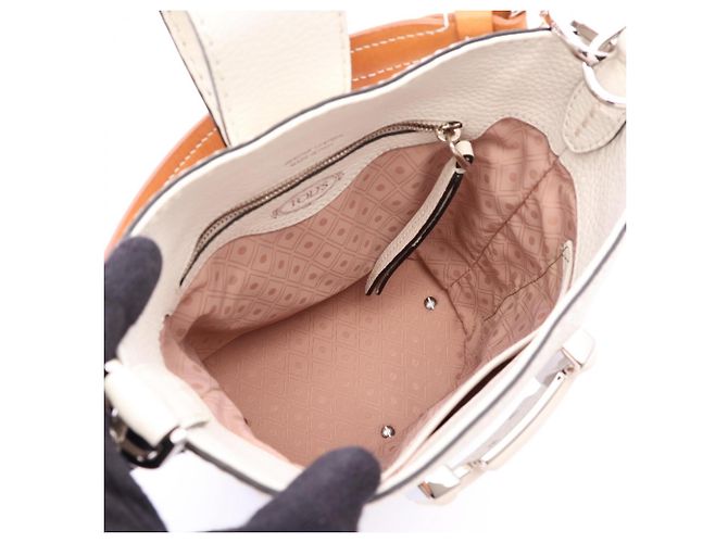 Borsa a secchiello Tod's Double T - vista 3