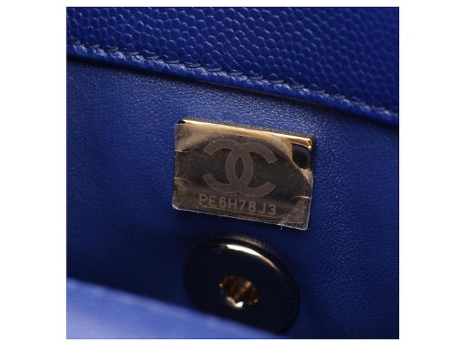 Borsa Chanel Coco Handle Flap Matelassé - vista 5