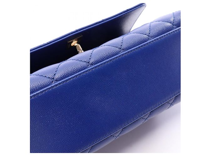 Borsa Chanel Coco Handle Flap Matelassé - vista 7