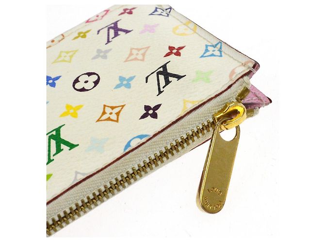 Louis Vuitton Pochette clés NM Monogram Multicolor Canvas NM - vista 5