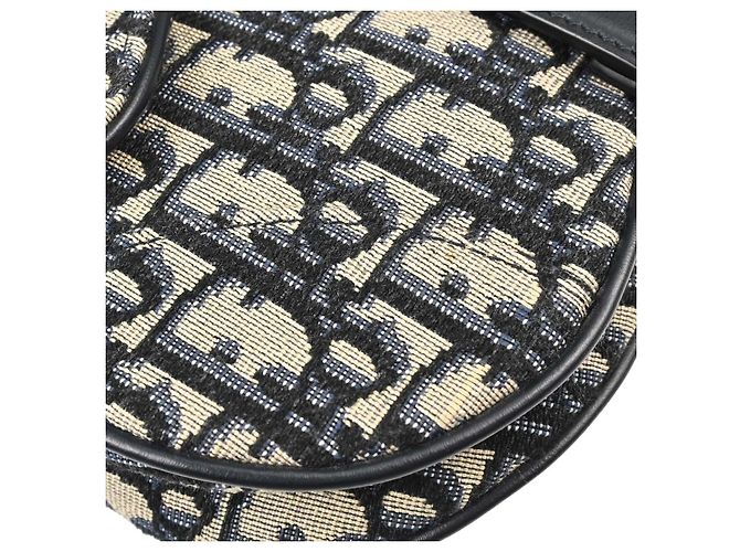 Christian Dior Saddle Oblique Canvas Small - vista 7