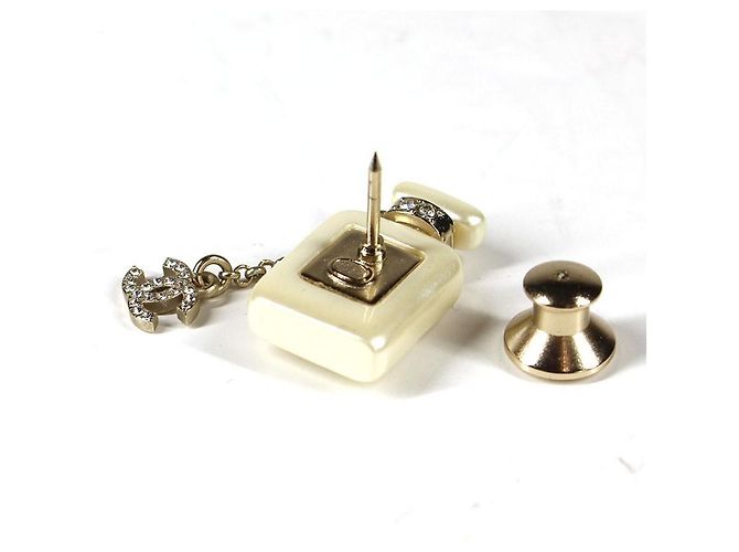 Chanel Broche de Frasco N°5 Perla y Estras - vista 4