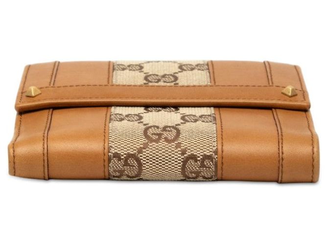Portafoglio bi-fold Gucci GG Canvas - vista 3