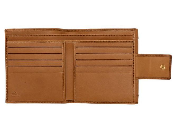 Portafoglio bi-fold Gucci GG Canvas - vista 4