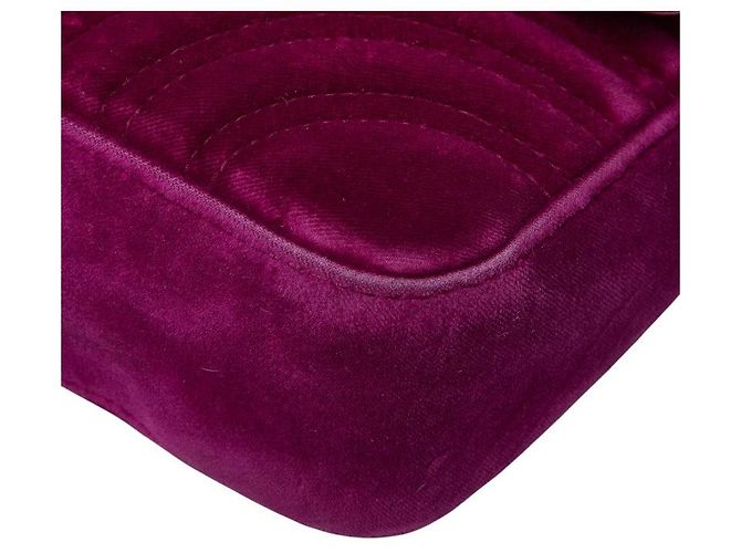 Borsa a tracolla Gucci GG Marmont matelassé con catena - vista 4