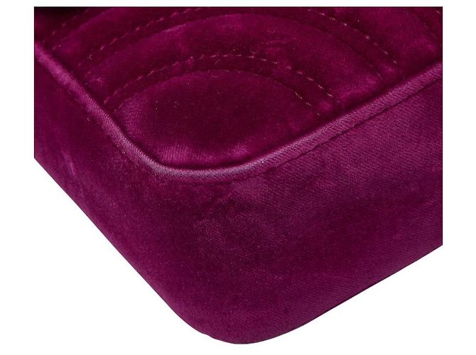 Borsa a tracolla Gucci GG Marmont matelassé con catena - vista 5