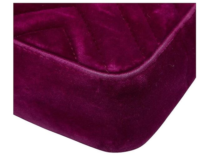 Borsa a tracolla Gucci GG Marmont matelassé con catena - vista 6