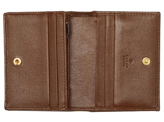 Portafoglio corto Gucci GG Supreme Horsebit 1955 - vista 6