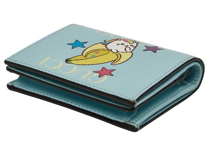 Portafoglio bi-fold Gucci Bananya - vista 4