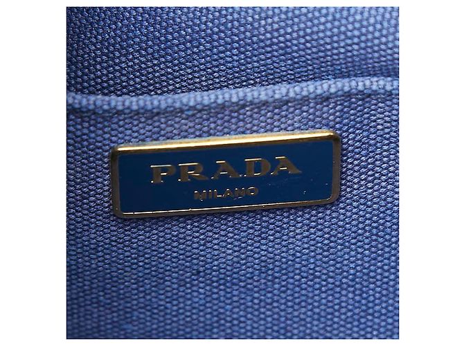 Mini borsa a mano Prada Canapa - vista 9