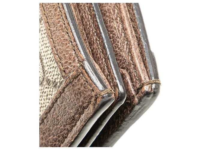 Portafoglio compatto bi-fold Gucci Ophidia GG Supreme - vista 5