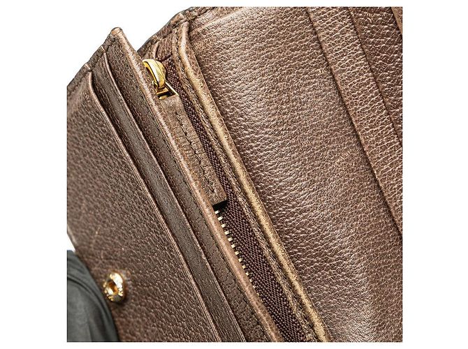 Portafoglio compatto bi-fold Gucci Ophidia GG Supreme - vista 7