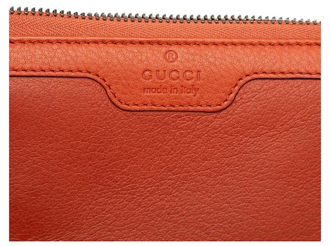 Portafoglio lungo con zip Gucci Bamboo Round - vista 5