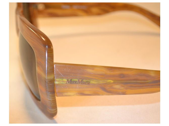 Max Mara occhiali da sole MM 8/S in acetato marrone - vista 4