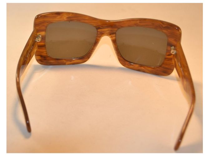 Max Mara occhiali da sole MM 8/S in acetato marrone - vista 5