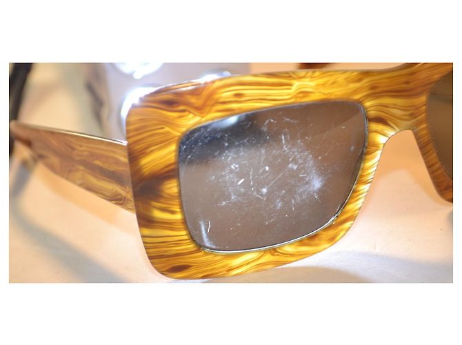 Max Mara occhiali da sole MM 8/S in acetato marrone - vista 8