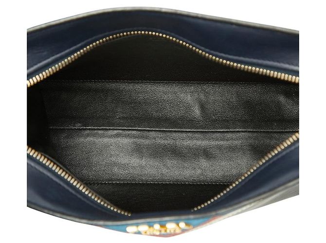Borsa a tracolla Prada Esplanade Saffiano - vista 9
